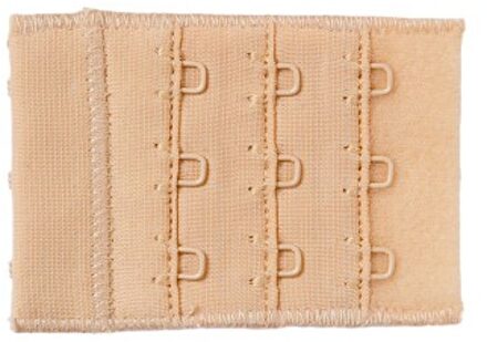 Trofe Bra Extender 3 Hooks 4,5 cm Beige,Zwart,Wit,Geel - One Size
