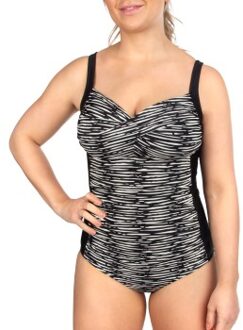 Trofe Graphic Bali Swimsuit * Actie * Zwart,Versch.kleure/Patroon,Wit - B 36,B 38,C 36,C 38