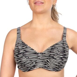 Trofe Graphic Nice Underwired Bikini Bra * Actie * Zwart,Versch.kleure/Patroon,Wit - C 36,C 38,D 36,D 40,D 42,E 36