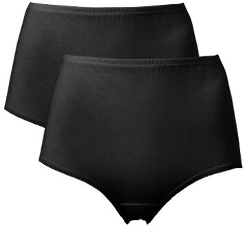Trofe High Maxi Briefs 2 stuks * Actie * Zwart,Wit - Small,Medium,Large,X-Large,XX-Large,3XL