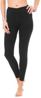 Trofe Leggings With Lace Trim Zwart,Wit - Small,Medium,Large,X-Large,XX-Large