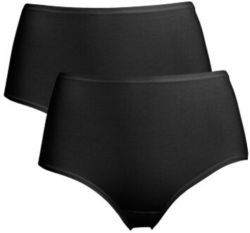 Trofe Midi Briefs Bamboo Mix 2 stuks Zwart,Wit - Small,Medium,Large,X-Large,XX-Large