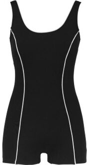 Trofe Swimsuit Sailor Look * Actie * Zwart,Blauw - 38,40,42,44,46,48