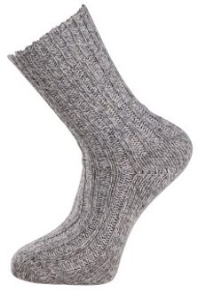 Trofé Trofe Knitted Wool Sock Grijs - Maat 35/38,Maat 39/42,Maat 43/46