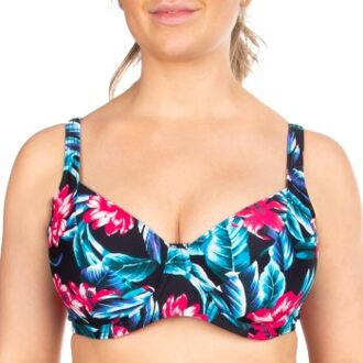 Trofe Tropical Nice Underwired Bikini Bra * Actie * Zwart,Versch.kleure/Patroon - C 38,D 36,D 38,D 40,E 36