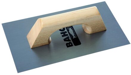 Troffel - RVS en  hout - afmeting  300x180mm