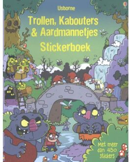 Trollen, kabouters en aardmannetjes stickerboek - Boek Standaard Uitgeverij - Usborne Publisher (1409596338)