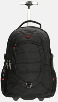 Trolley rugzak - zwart