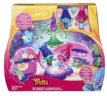 Trolls Poppy's Kroning - Speelset