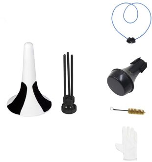 Trompet Accessoire Onderhoud Reiniging Care Kit Inclusief Trompet Stand Valve Borstel Flexibele Snake Etc 6 Stuk Pak