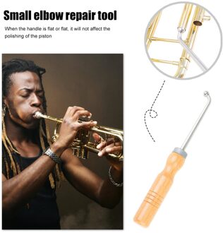 Trompet Elleboog Reparatie Tool Reparatie Onderdelen Accessoires Met Ballen Muziekinstrument Lichtgewicht Draagbare Muziek Elementen