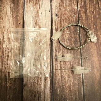 Trompet Onderhoud Reiniging Care Kit 3 Borstels in 1 Pakket staal