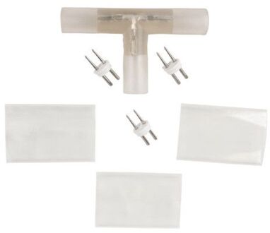 Tronix T-connector voor Halotron & LEDtron lichtslang serie 13mm