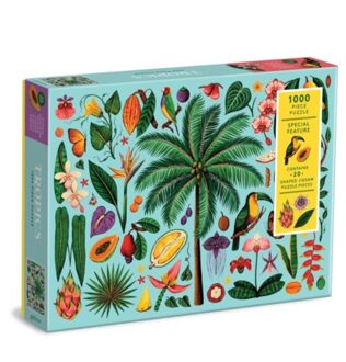 Tropics 1000 Piece Puzzle With Shaped Pieces - Galison