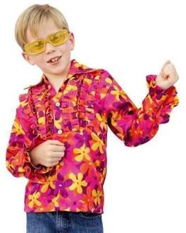 Tropische Flower blouse kind