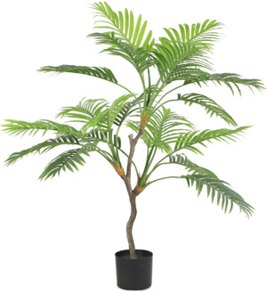 Tropische mini palm kunstplant 120 cm Groen