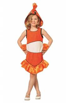 Tropische vissenpakje kind oranje