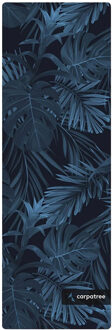 Tropische yogamat Blauw - One size