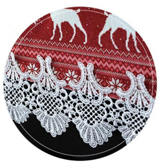 Trots Rose Kerst Decoratie Kant Piano Handdoek Cover Chidren Cartoon Piano Half Cover Leuke Herten Piano Cover Rood