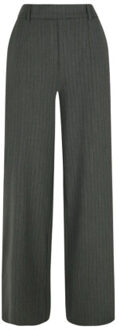 Trouser claire dessin - maat XL Groen