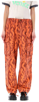 Trousers ERL , Orange , Dames - M