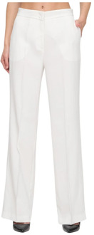 Trousers Federica Tosi , White , Dames - M,Xs