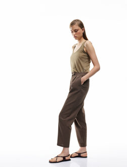 TROUSERS Koton Linen Pants Bruin