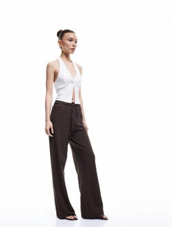 TROUSERS Koton Wide Leg Pants Bruin
