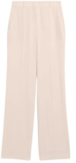 Trousers Max Mara Studio , Pink , Dames - L,2Xs