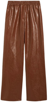 Trousers Max Mara Weekend , Brown , Dames - Xl,L,S,Xs,2Xs
