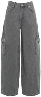 Trousers Ottod'Ame , Gray , Dames - W29,W27,W28