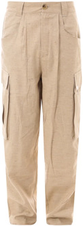 Trousers The Silted Company , Beige , Heren - 2XL