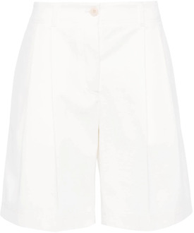Trousers TotêMe , White , Dames - M,Xs