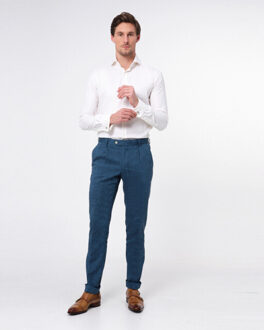 Trouw overhemd met lange mouwen - maat 42 (L) Wit