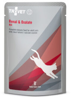 Trovet Renal & Oxalate RID met kip natvoer kat zakjes 12 x 85 g