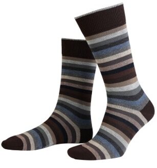 True Block Stripe Ankle Sock Zwart,Blauw,Rood,Versch.kleure/Patroon,Groen - Maat 39/42,Maat 43/46,Maat 47/50