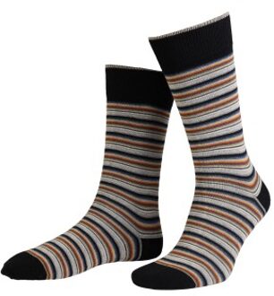 True Multi Stripe Ankle Sock Rood,Versch.kleure/Patroon,Zwart - Maat 39/42,Maat 43/46,Maat 47/50
