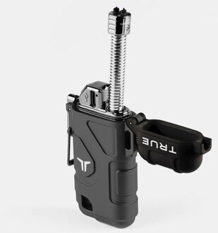 True Utility Plasma Lighter Aansteker Zwart - One size