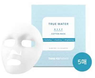 True Water Deep Cotton Mask 5pcs 25ml x 5pcs