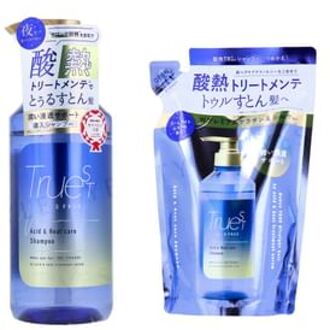 Truest By S Free Acid & Heat Care Shampoo 400ml Refill