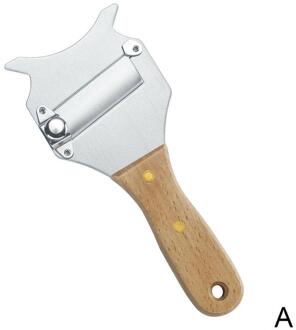 Truffel Cutter Met Staal Houten Handvat Truffel Cutter Dessert Met Wave Blade Rosewood Handle Keuken Gadget Mes S6F9