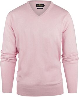 Trui Cotton Cashmere V-hals Roze