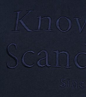 Trui Elm Knowledge Cotton Apparel , Blauw , Heren - 2Xl,Xl,L,M,S