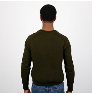Trui heemskerk donker leger - maat XXXL Groen