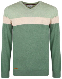 Trui heemskerk oase groen/lichtgroen/licht beige - 4XL