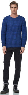 trui heren - casual stijlvol Blauw - XXL