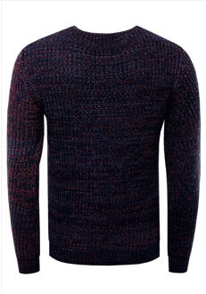 trui heren rood casual stijlvol - maat M Blauw