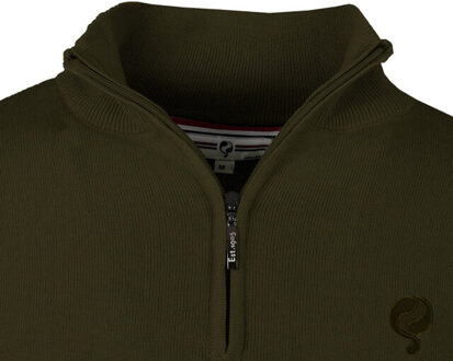 Trui kralingen leger - maat XXXL Groen