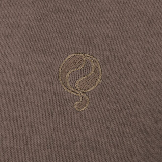 Trui kralingen melange Taupe - XXXL