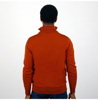 Trui kralingen roest Oranje - S